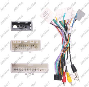 Meihua, marcos de reproductor de DVD para coche de 9 pulgadas, Kits de Cables para <span class=keywords><strong>NISSAN</strong></span> <span class=keywords><strong>LEAF</strong></span> (LHD/RHD) 2018-2024, arnés de cableado - Product Image 4