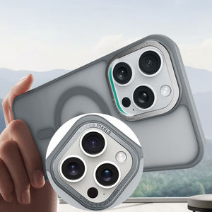 Étui <span class=keywords><strong>Mimi</strong></span> semi-transparent givré PC+TPU antichoc, design professionnel, pour téléphones mobiles 11/<span class=keywords><strong>12</strong></span>/13/14/15/16/Pro/Max - Product Image 4