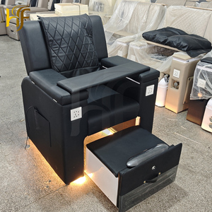 Poltrona Pedicure Senza Allacciamento Idraulico con Vasca Massaggiante Portatile e Pipeless Sedia Massaggiatore Pipeless Stazione Pedicure - Product Image 4