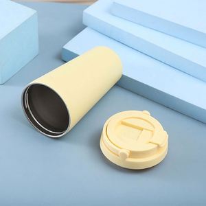 New Stainless Steel Double-layer <b>Large</b> Capacity Insulated <b>Cup</b> with Cover - Product Image 6