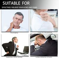 Masseur Shiatsu pour le cou et les épaules avec chaleur, pétrissage profond des tissus, machine de massage du dos, 3 vitesses pour la maison, le bureau, la voiture