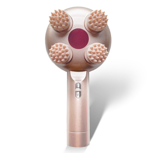 Handheld Head <b>Massager</b> Electric Massage Comb Vibrating Roller Three-speed Kneading Red Light Hair Care Comb - Product Image 1