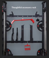 Machine Smith multifonctionnelle en métal Zoshine pour usage domestique et commercial, banc de musculation, appareil d'entraînement aux squats pour la musculation