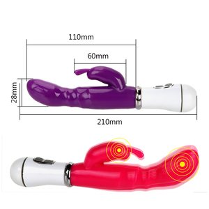 Diretta in fabbrica 10 velocità USB coniglio vibratore Dildo frequenza Sex Toy per il piacere delle donne - Product Image 2