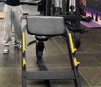 Machine à curls assis à charge libre SK Fitness – Équipement professionnel de musculation des biceps pour salle de sport commerciale