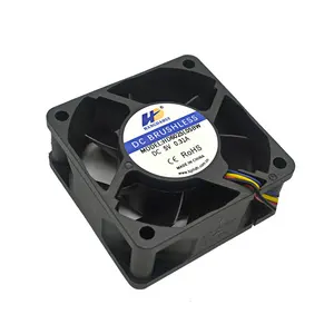 High temperature resistant compact DC box cooling 60mm fan 4pin 6025 5v dc fan 60x60