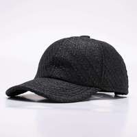 Gorra de Béisbol Ajustable Unisex de Talla Única, 6 Paneles, Tejido Transpirable e Impermeable, Diseño a Cuadros, Cierre con Hebilla Metálica, Promocional