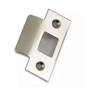 WEKIS Accesorios de Cerradura para Puertas Interiores Comerciales Modernas OEM Hechos a Medida, Placa de Retén en T de Acero y Latón, Guía de Cuerpo de Cerradura para Hoteles - Product Image 3