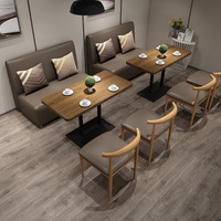 Mobilier de restaurant moderne personnalisable, mobilier de hall d'hôtel, mobilier de café, canapé de restaurant en cuir, mobilier de banquette, design écologique