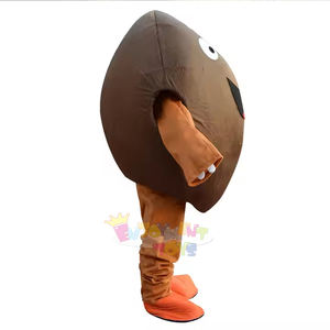 Costume de mascotte personnalisé pour promotion, carnaval et événements festifs : café, pizza, dessin animé, festival alimentaire, burger - Product Image 4