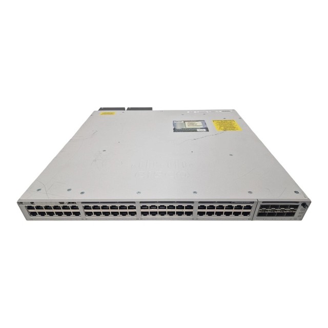 C9300-48h-a 9300 48x 1g Poe+ Network Switch + C9300-nm-8x Module Brand New in Stock with a One-year Warranty