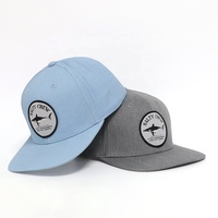 Penjualan Grosir Langsung Topi Pancing Pria, Bordir yang Dapat Disesuaikan 6 Panel Katun Gorras, Patch Tenun Richardson 112 Snapback Caps.