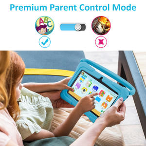 Tablette éducative Tablette pour enfants la moins chère 2 Go 32 Go Tablette Android 12 Contrôle parental Cadeau <span class=keywords><strong>de</strong></span> Noël avec coque en silicone - Product Image 5