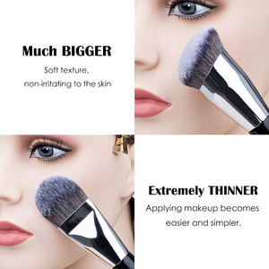 Brocha de Maquillaje Individual para Base de Maquillaje, <span class=keywords><strong>Bronceador</strong></span> y Corrector, Tamaño Extra Grande, de la Marca Daily Queen Toppest - Product Image 6