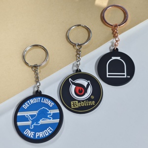 Llaveros de PVC flotantes de plástico con logotipo personalizado al por mayor para grabado láser, accesorios colgantes para bolsos de joyería de anime - Product Image 6