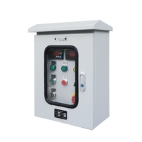 Gabinete de Control de Acero al Carbono de Alta Calidad, Personalizado, Montado en el Suelo, para Sala de Bombas