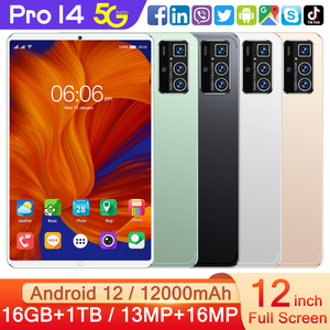 2025 Toàn Cầu 14 Pro Bảng PC Tùy Chỉnh 16GB + 1Tb <span class=keywords><strong>Android</strong></span> Máy Tính Bảng 12 Inch Dual Sim Giáo Dục Cuộc Gọi <span class=keywords><strong>Android</strong></span> Bảng PC - Product Image 3