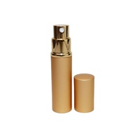 Flacons vaporisateurs portables miniatures en aluminium et verre de 8 ml et 10 ml, rechargeables, pour nettoyant visage, crème pour le visage, logo personnalisé
