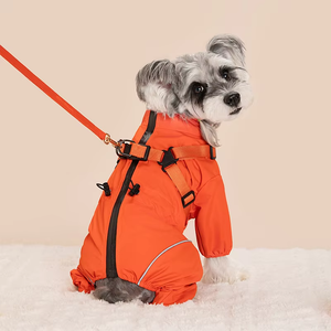 Harnais imperméable et coupe-vent de luxe pour chien FishPrincess, veste imperméable, hiver, classique, chaud, vêtements imperméables pour chien à quatre pattes - Product Image 3