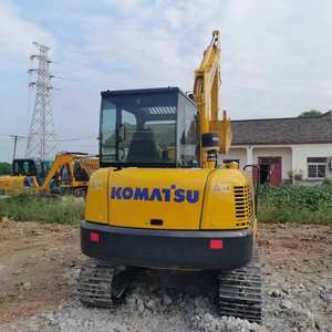 Excavateur PC56-7 utilisé de KOMATSU 5 tonnes à vendre les composants de moteur et de pompe de noyau inclus - Product Image 6