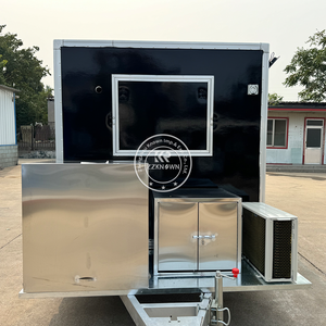 Camion de restauration mobile de 18 pieds en acier inoxydable résistant à la rouille, pour la vente de snacks, hot-dogs et grillades, à vendre - Product Image 4