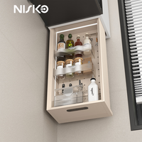 Nouvelles Solutions de Rangement 2026 NISKO : Étagère de Rangement Élévatrice pour Armoires et Garde-Manger, Idéale pour Assaisonnements, Couverts et Vaisselle