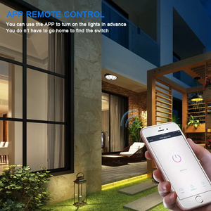 WiFi Tuya Smart Home Touchscreen Schakelaar van Gehard Glas met Spraakbesturing, Slimme Dimmer Wandlichtschakelaar, Werkt met Alexa en Google Assistent - Product Image 4