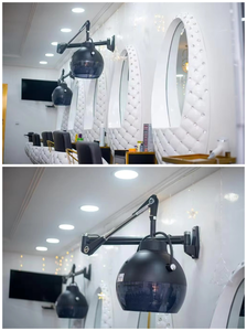 Secador de Pelo de Pared para Salón de Belleza y Barbería, Dispositivo Profesional para el Cuidado del Cabello con Brazo Ajustable y Cuerpo de Plástico - Product Image 5