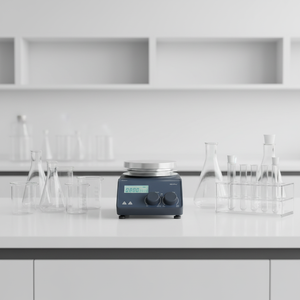 خلاط مغناطيسي حراري 20 لتر للمختبرات 340 ℃   لوحة عمل 135 مم (5 بوصة) - Product Image 3