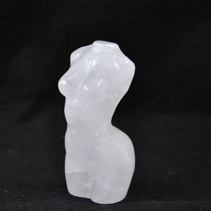 Venta al por mayor 1,5 2 pulgadas Piedra Natural cristal maniquí desnudo modelo tallado piedras preciosas artesanías adornos artesanías artesanía - Product Image 4