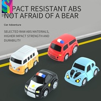 SY TOYS Klasik DIY Puzzle Jalur Kereta Api Permainan Mobil Balap Penyelamat Kota dengan Petualangan Manual Mobil Mainan