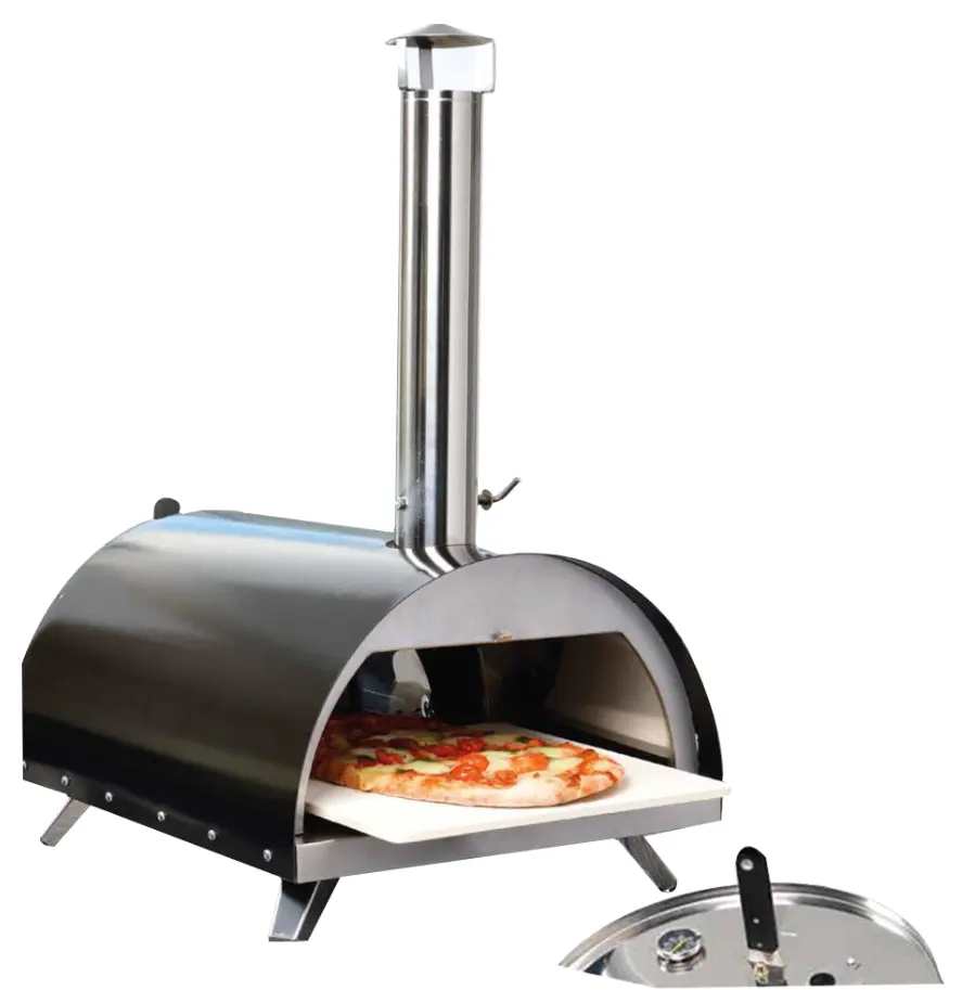 Forni per imballaggio personalizzati pizza forno per pizza a legna portatile all'aperto