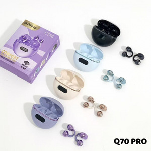 Écouteurs intra-auriculaires Q70 Pro avec affichage numérique, écouteurs BT TWS sans fil, écouteurs mini Hifi stéréo - Product Image 1