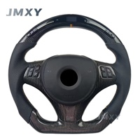 Usine en gros LED cuir perforé fibre de carbone M Performance sport volant pour BMW série 3 E90 E91 E92 E93 voiture