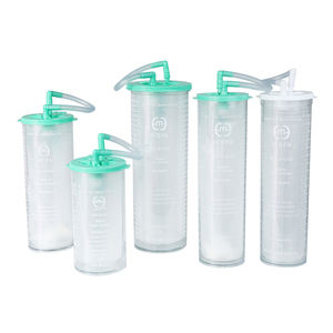 Hispa G2035 – Support à roulettes médical en acier inoxydable certifié ISO Classe I, 2000 ml, avec connexion tandem pour deux récipients - Product Image 4