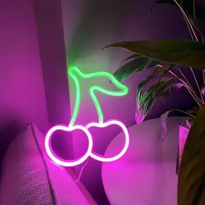 Long-lasting Neon Sign Romantic LED Decor Light Aesthetic 3D Wall Art Neon Lamp Wall Decor