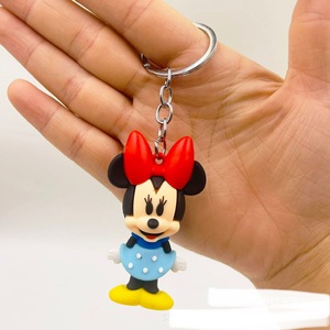 Bán Buôn 3D PVC Keychain Tùy Chỉnh Phim Hoạt Hình Mikey Chuột Minnie Donald Vịt Mềm Cao Su Móc Chìa Khóa Đồ Chơi Cho Số Lượng Lớn Đặt Hàng - Product Image 5