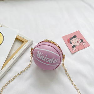 Thiết Kế Mới Trẻ Em Mini Bóng Rổ Túi Với Chuỗi Trẻ Em Quà Tặng Túi Cô Gái Nhỏ Ví Và Túi Xách - Product Image 5