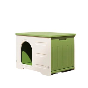 Casa para Gatos y Perros Pequeños de Plástico Sólido de Lujo Moderno, Resistente a la Lluvia, para Exteriores, de Claw Villa Factory - Product Image 5