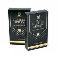 Spray corporel intime pour homme en marque privée, extrait de plantes naturelles, spray de soin pour homme, format de poche portable