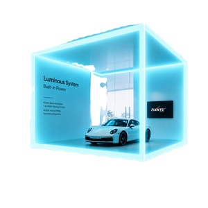 Stand d'exposition modulaire SEG rétroéclairé pour salon professionnel haut de gamme, système de profilés en aluminium LED TIANYU Architectural - Product Image 1
