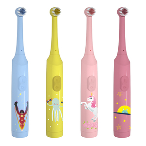 Tête rotative Tête <span class=keywords><strong>changeable</strong></span> étanche <span class=keywords><strong>Brosse</strong></span> à dents pour enfants alimentée par batterie - Product Image 1