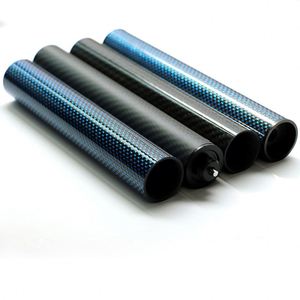 Tubo Redondo de Fibra de Carbono Multicolor SHENYU 3K, 5mm de Grosor, Personalizable, Ligero y de Alta Resistencia - Product Image 6
