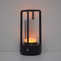 Lampe de chevet LED sans fil 3 couleurs avec capteur tactile rechargeable