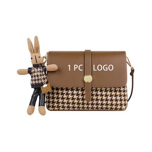 Sacs à main de luxe, mode rétro, grands sacs à bandoulière, sac messager, nouvelle tendance, pochette en PU, accepte le logo personnalisé, pour femmes - Product Image 1