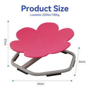 Nuova tendenza giocattoli sensoriali per bambini all'aperto per bambini girevoli sedia con equilibrio sensoriale giocattolo autistico per bambini usano tappetino antiscivolo - Product Image 4