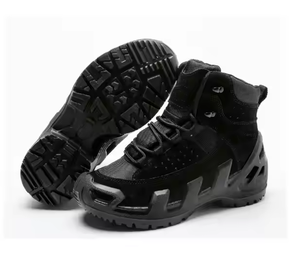 Botas de Senderismo Rusas Nuevas y Duraderas TSB07 Personalizadas en Color Bronceado, Altura Media Baja, 9 y 7 Pulgadas - Product Image 6