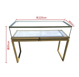 Vetrina in vetro alta trasparente all'ingrosso della fabbrica per la <span class=keywords><strong>gioielleria</strong></span> <span class=keywords><strong>di</strong></span> <span class=keywords><strong>lusso</strong></span>, vetrina artefatto del museo - Product Image 4