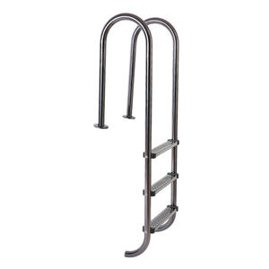 Escalera de Piscina Resistente y Duradera de Acero Inoxidable Antideslizante con Peldaños Anchos y Estables para Piscinas en el Patio Trasero - Product Image 3