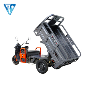 1200W Tricycles électriques puissants Cargo Bike 3 roues Dump Trolley Véhicules agricoles pour adultes sans batterie - Product Image 6